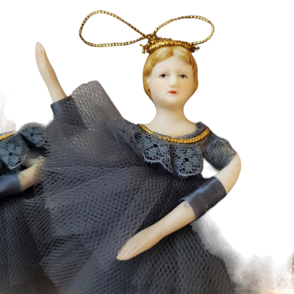 Antique‎ Poseable Ballerina Ornaments Set Of Six